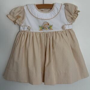 The Proper Peony Gingham Mayflower Dress NWT $98 Size 12mo